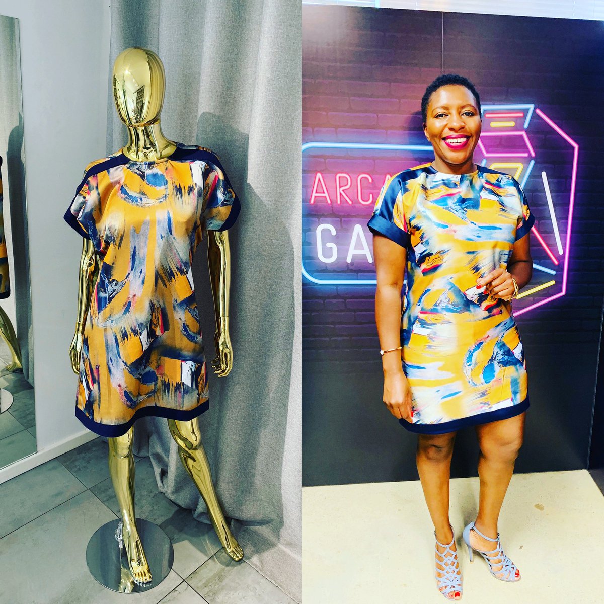 byLeo84's tweet photo. Latest Leo84 Summer Wear. 
Ladies shift dresses- only R450. 

*Collect from 2 Republic Road
Bordeaux 
Randburg 

*Call or WhatsApp to order
Chaz on 083 381 4308 
Orton on 078  346 5738

 #SummerLoading 
#MzansiSummer 
#WearWithPride
#AfricanPrint
#DesignGuru https://t.co/cpZytJZg2c