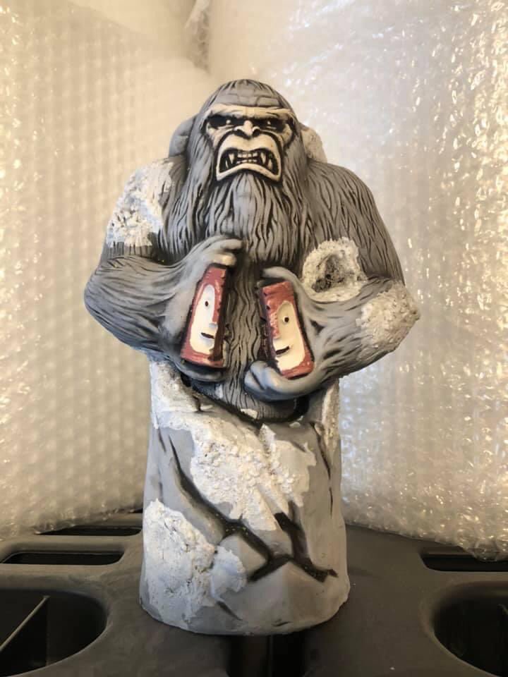 CryptoLoren's tweet photo. Yeti Bob Tiki Mugs. #cryptotiki 
Released at 8 pm ET, Feb 20, 2021. 
Ice Blue variant sold out in hours.
https://t.co/xs7epoZ4ZR https://t.co/67KWN6vyf1