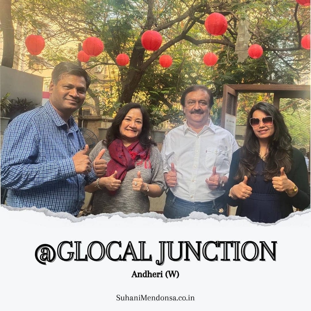 suhanimendonsa's tweet photo. Amazing time over lunch meet at Glocal Junction, Andheri with like-minded Influencers π€©
#GlocalJunction #lunchmeet #DrSuhaniMendonsa #BrandYouYear #RafiquePirani #KhushbooChotaliya #InfluencerThon #YogeshMA #FollowerThon #DigitalInfluencersAcademy https://t.co/UKtx3l99Z0