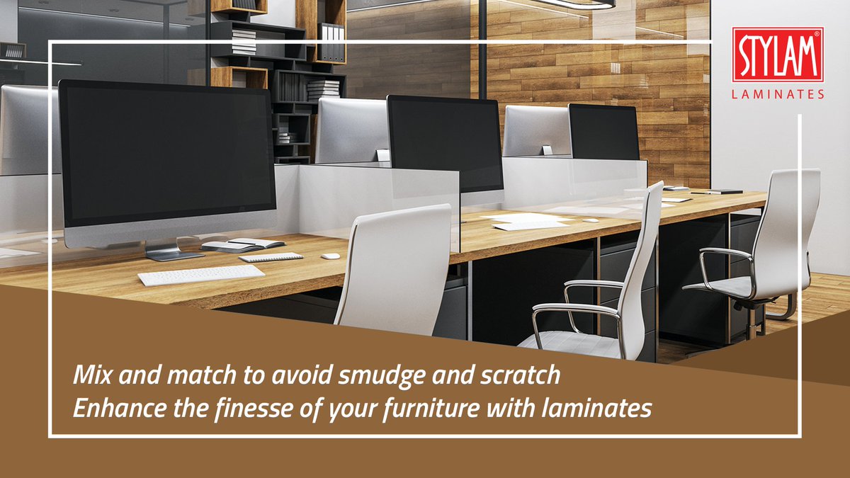 StylamLaminate's tweet image. The finesse of the furniture makes a house look sleek and sophisticated. To maintain the finish, one has to make sure that they have a scratch-free surface. Let our Stylam laminates do the trick!

#StylamLaminates #scratchfree #smudgeproof #interior #furniture