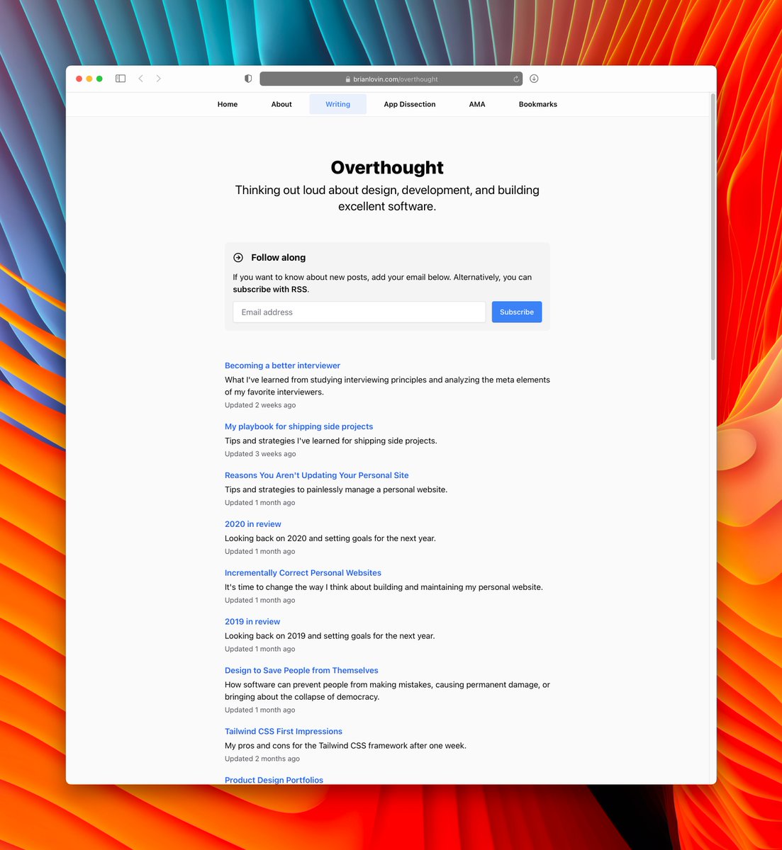 Brian Lovin tweet media