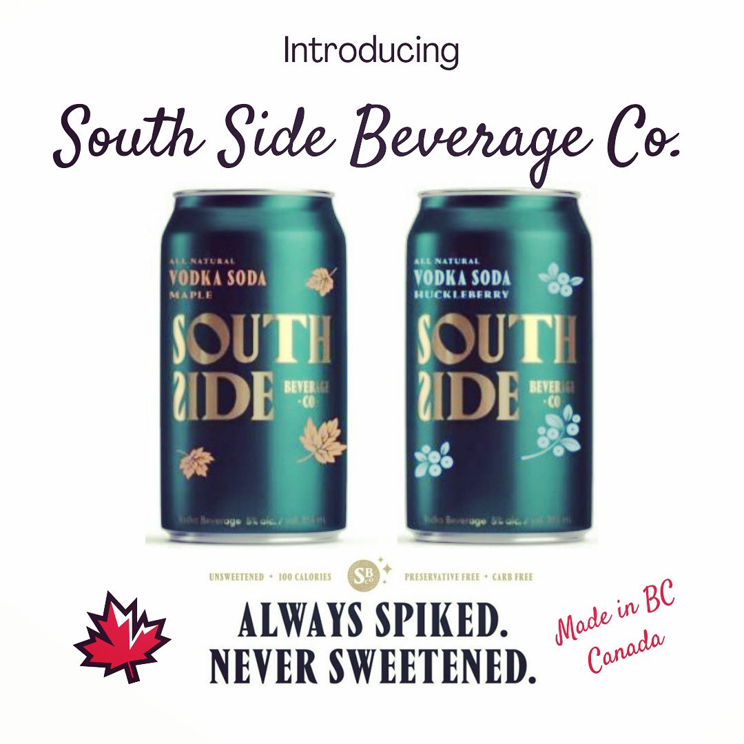 More flavors! Maple and Huckleberry. What could be more 🇨🇦 than maple vodka soda?! Um, yes please...!
#vodkasoda #madeincanada