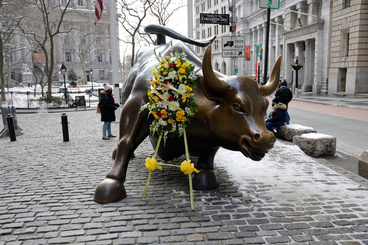 'Charging Bull' sculptor Arturo Di Modica remembered at NYC statue