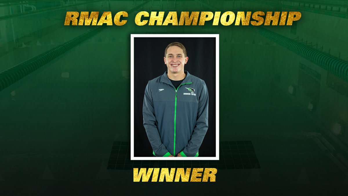 Senior William Newman closed out the 2021 RMAC Championship with a win in the 200 yard backstroke!

⏰: 1:49.34

#OnToVictory