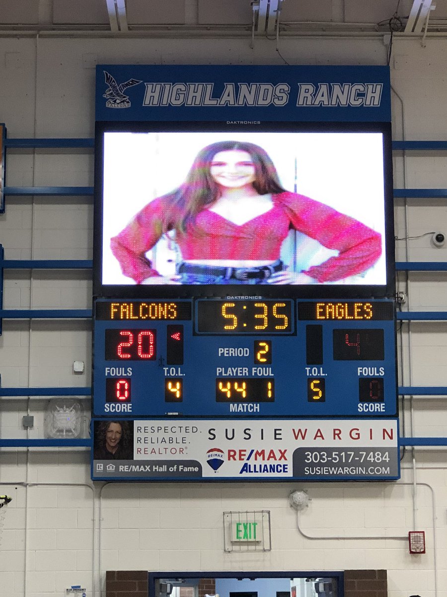 Thank you JULIA for all you do for <a href="/HRHSFalconCheer/">HighlandsRanchCheer</a> #Senior #AllinRanch