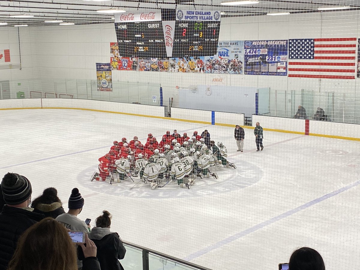 What a great way to end the hockey season! Great win over a very good North Attleboro team! THANK YOU TO EVERYONE WHO MADE TONIGHT POSSIBLE! This one was for you, AJ! #AJsArmy #PrayersForAJ @FeehanHockey <a href="/AJsArmy10/">AJ's Army</a> <a href="/nahshockey/">North Hockey</a>