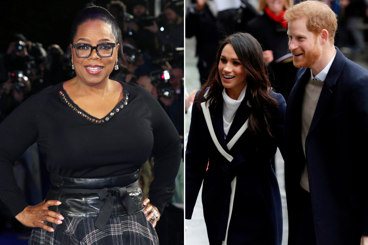 PageSix's tweet photo. Half of all Brits don't want to watch Oprah's interview with Prince Harry and Meghan Markle https://t.co/ZVghADKDBu https://t.co/KHRj33RRWM