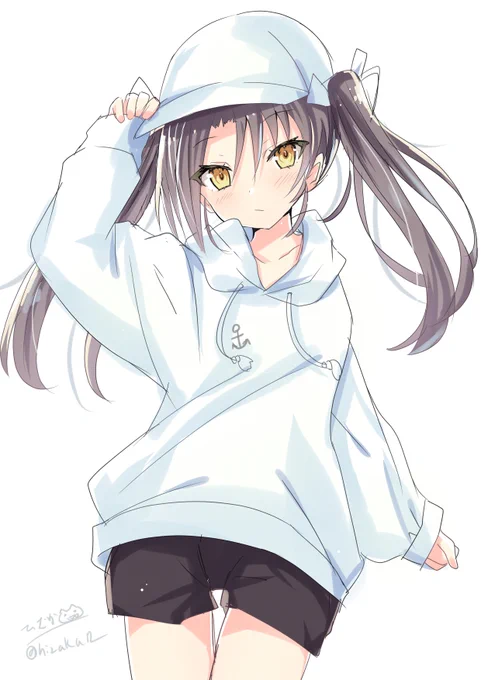 休日の私服瑞鶴
#艦これ版深夜の真剣お絵描き60分一本勝負 
#艦これ版真剣お絵描き60分一本勝負_20210220 