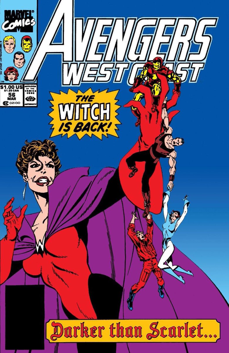 comicbookaddt's tweet image. #comicbooks #marvel Who was a fan of the Avengers West Coast ?