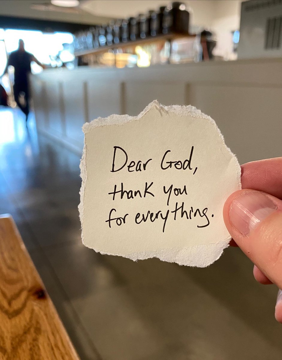 Thank you God