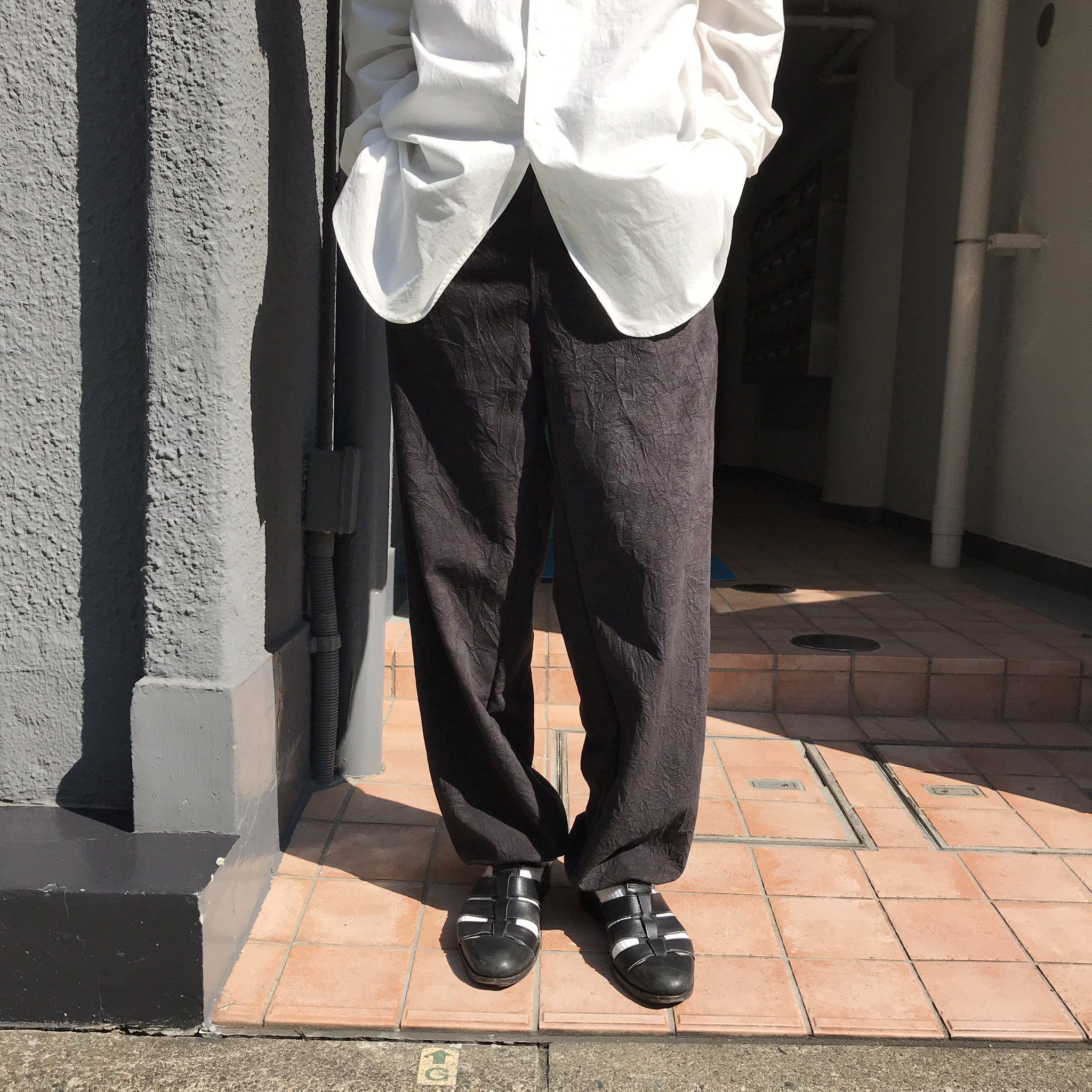 限定販売】 大人のギフト 美品 CLASS 20AW Karachi ウルトラスエード
