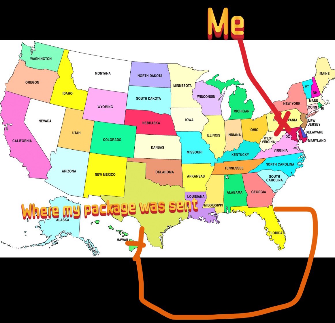 JordanIXI's tweet image. USPS is hot dog water