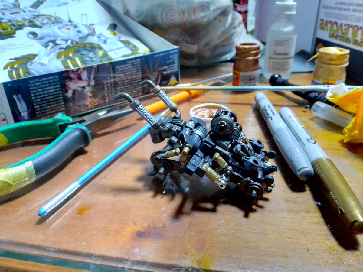 pachecodejesus's tweet photo. This stream remainded me that my last #Ichipla post was so long ago that I completed and custom painted this kit from metal slug https://t.co/0UeD33teBJ