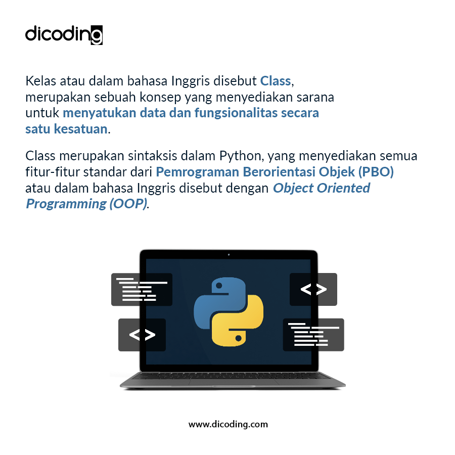 dicoding's tweet image. Kenali lebih jauh mengenai Class dengan ikut kelas Memulai Pemrograman Dengan Python di #dicodingacademy
.
Kuasai kelas dasar untuk kuatkan fondasimu menjadi seorang Machine Learning Developer Expert
.
👉🏻 dicoding.com/learningpaths/…
.
#machinelearning #python #dicoding