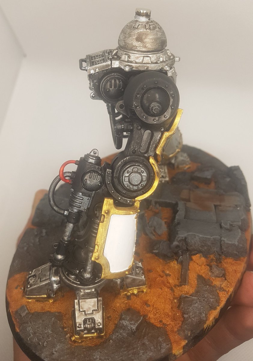 Myth3d's tweet photo. Today's progress on #CanisRex. #WIP #warhammer #40k #warhammer40k #imperialKnight #WarhammerCommunity https://t.co/2H1EH28PIG