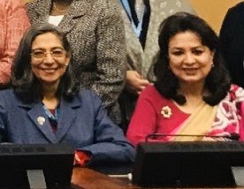 Hearty Congratulations  to Gladys Acosta Vargas representing GRULAC region for being elected the chair of the #CEDAW Committee for the next two years! Looking forward to our collective work steered by her remarkable leadership ! 🙏👏