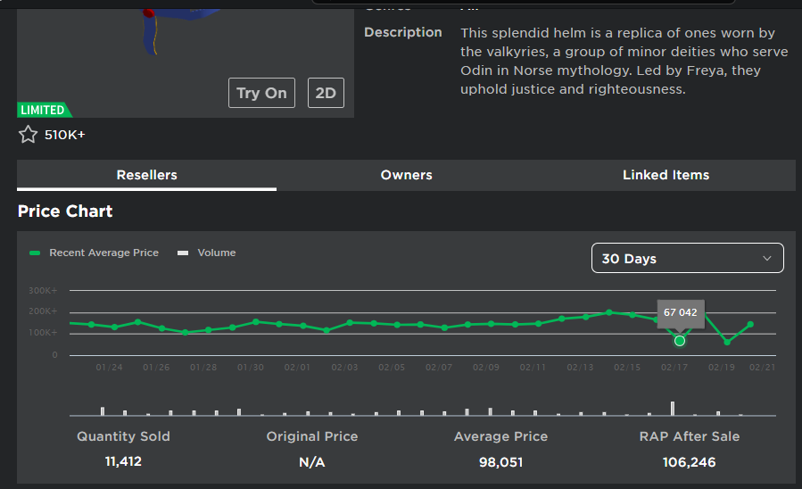 doesgamin's tweet photo. @KonekoKittenYT @greenlegocats @LonnWick @ChloeBGames @SharkBloxYT Maybe a video idea to talk about and something to spread: items are getting mass bought for low amounts and ruining the items RAP. It's fatally affecting the item (items that got bought low are Valk and Viscount) https://t.co/eyysEXpheF