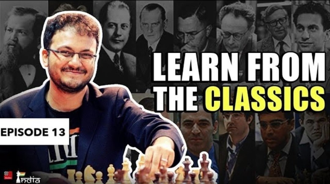 ChessbaseIndia's tweet image. Chess Classics you must know!
Alekhine vs Yates,1922♟ 
The final King move♔
Check out Episode 13 on ChessBase India YT Channel.
youtu.be/SiY8BUKR1jY
#chessclassics