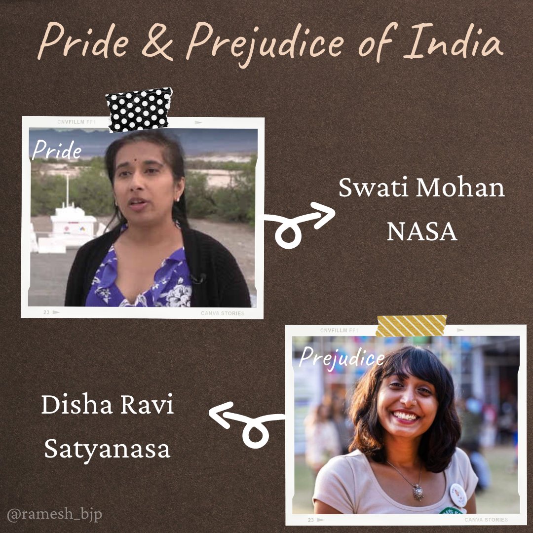 Best comparison of how Pride &amp; Prejudice can be explained!!!
Retweet if you agree with the analogy!
#SwatiMohan #DishaRavi <a href="/TajinderBagga/">Tajinder Bagga</a> <a href="/KapilMishra_IND/">Kapil Mishra</a> <a href="/Voice_For_India/">Renee Lynn</a>