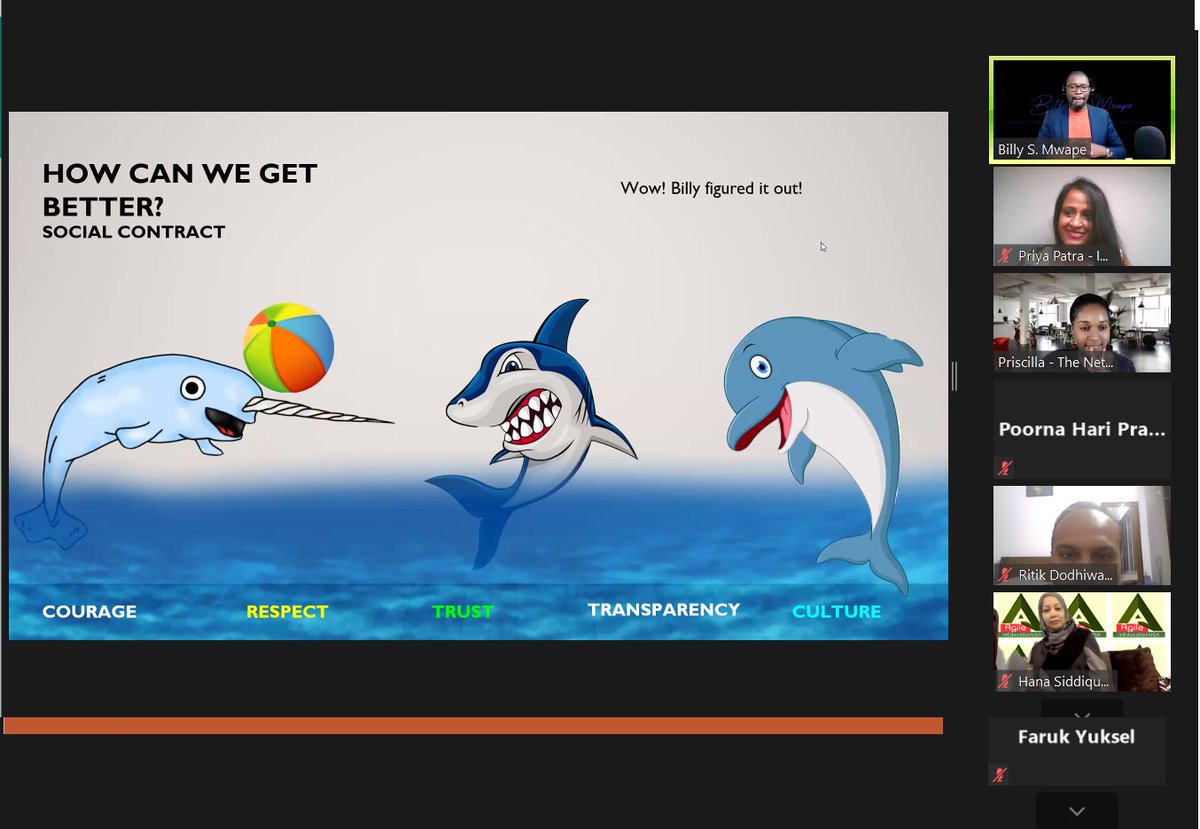 WomenPower_Up's tweet image. What an amazing session with @blmwape
We had a lot of great learnings on Inclusivity and Agile experimentation with participants :)
@Agalyatweets 

#wepowerup #futureofpmwork #futureofwork #beinggoodenoughisamazing #agile #inclusion #inclusiveleadership