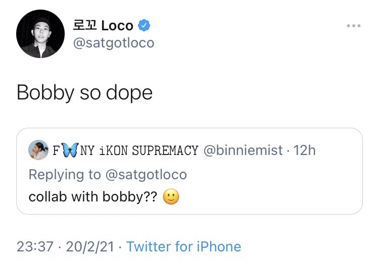 kimbobby_th's tweet photo. #🐰🔥🍔
210221
🍔: #askloco 🌝
🦋: ร่วมงานกับบ๊อบบี้?? 🙂
🍔: บ๊อบบี้เจ๋งมากเลยนะ
🥺🥺🥺
@bobbyranika #BOBBY #바비 #🐰 https://t.co/y78q06Ipxv