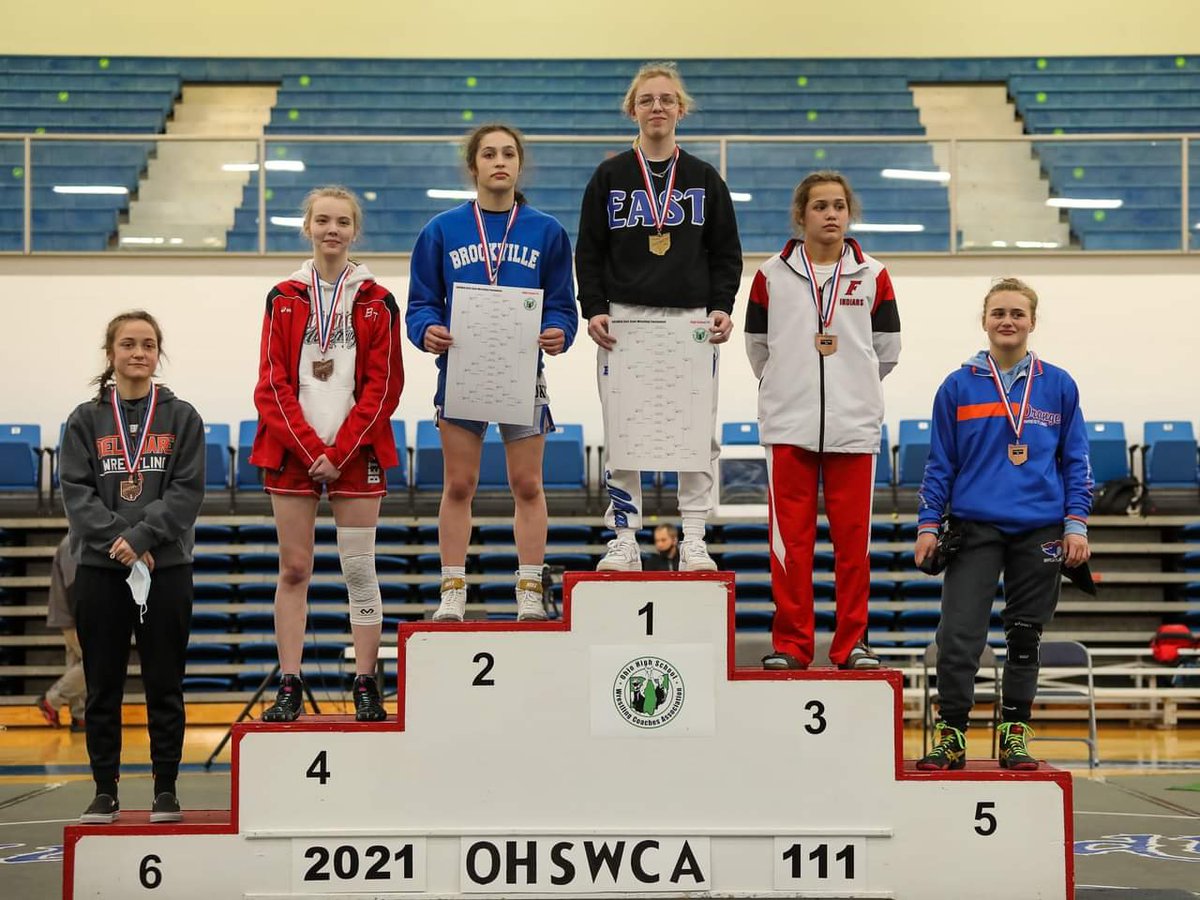 BethelWrestlers's tweet photo. Congrats Alexa on another great season! Good luck to Sallie, Jade and Chloe tomorrow as these three freshmen vie for a spot on that state podium!
@bethelTsports
@Wrastlin_Coach
#2xStateplacer
#bethelwrestling
#sanctionohio
#OHSWCA https://t.co/HrjeO4SmEl