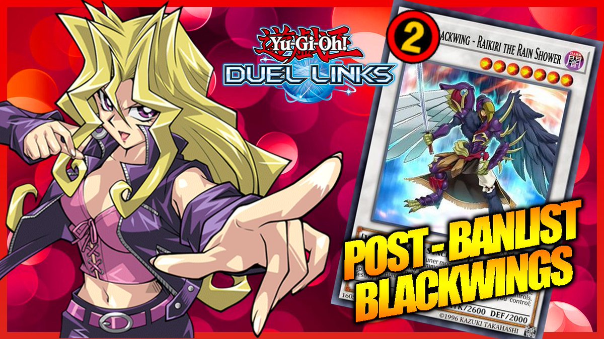 CorruptNeo's tweet image. Blackwings with Harpies Hunting Ground, check it out guys &amp;amp; SMASH the like button!😁 #YGODuelLinks #duellinks #yugioh ▶️youtu.be/3m2kfuQCoj8