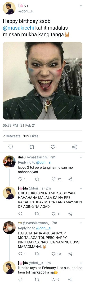 dasucchi's tweet photo. Isa na naman pong SudaNana ayuda ang ginawa ni twitter user dasucchi para sa birthday naman ngayon ni Dasu hahahahaha✨ (featuring the bois and gals of my au hehez) https://t.co/7MjpLgNkZR