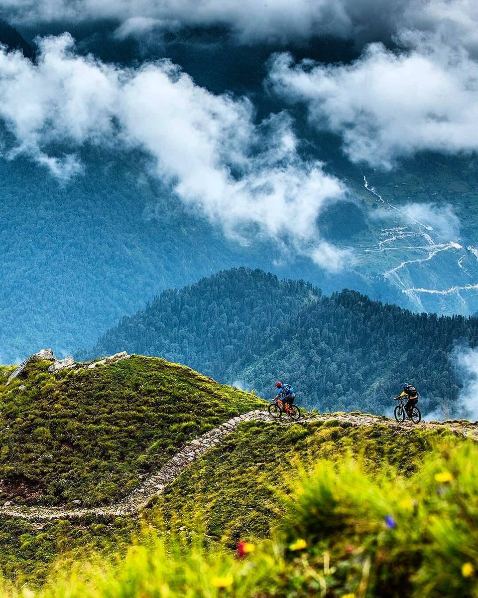 Thikane24's tweet photo. Beauty is so inherent to almost all things #Uttarakhand stands for – the magnanimous #Himalayas, the holiest of the #rivers, the spiritual mystery, stunning landscapes, the incessantly colorful play of #nature, a mesmerizing floral and faunal.
@UTDBofficial #beautiful #offbeatuk https://t.co/aonS8Fxi5c
