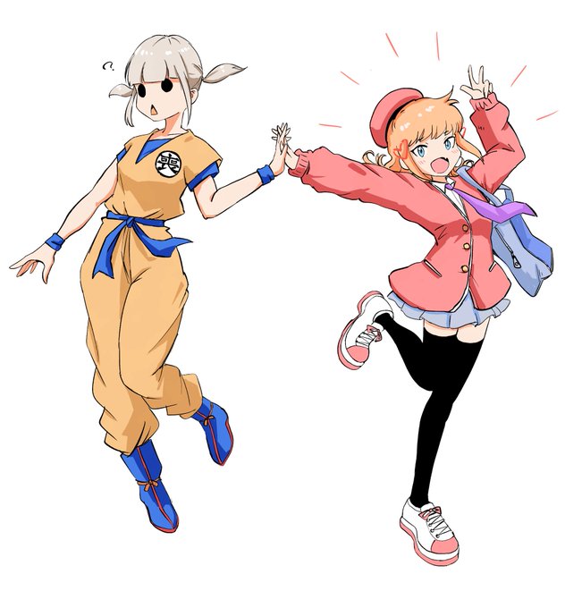 Request Box 
Futaki Shiki holding hands with Minami Koharu. 