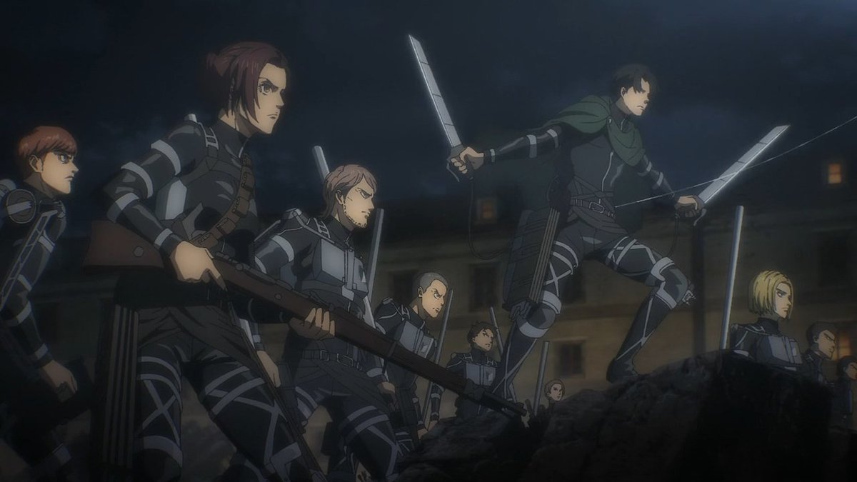 ToonamiNews's tweet photo. Levi: "Stay alive. That's an order." #AttackOnTitan on Toonami https://t.co/DTFUkPN1QM