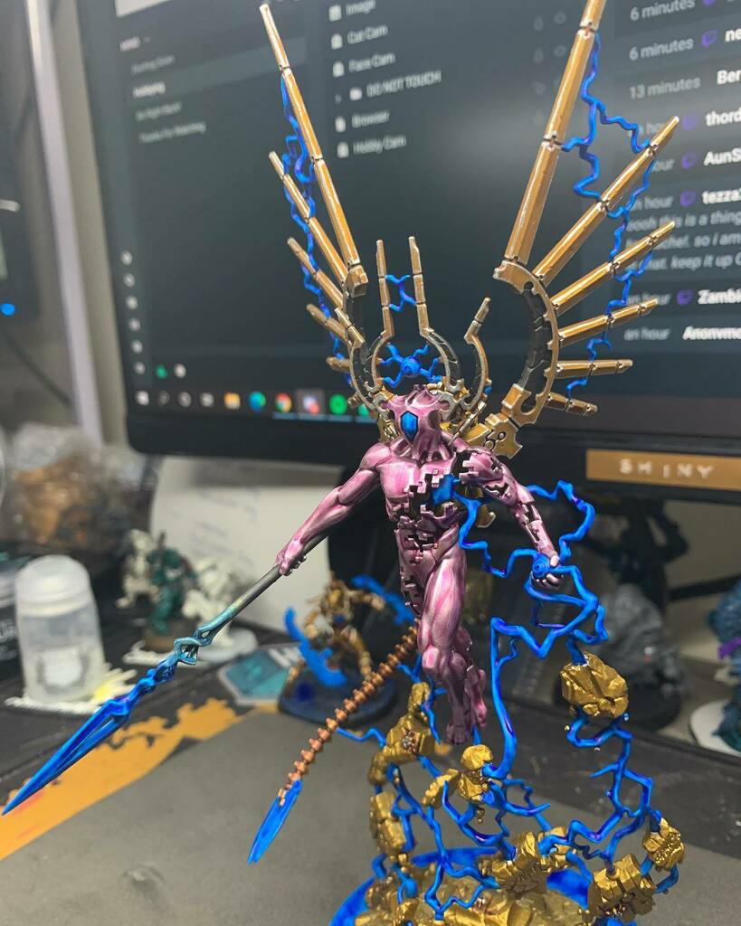 purplemonkey790's tweet photo. 9 and a half hour mark! He’s nearly there! #thrmind @mindcharity #mind #mindcharity #warhammer #warmongers #warmaidens #thehobbyroom #warhammercommunity https://t.co/VnxmVnjUKY