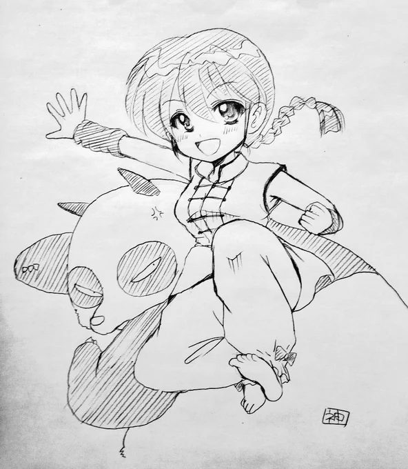 懐かし落書き大会
らんま1/2
やっぱっぱーやっぱっぱー 