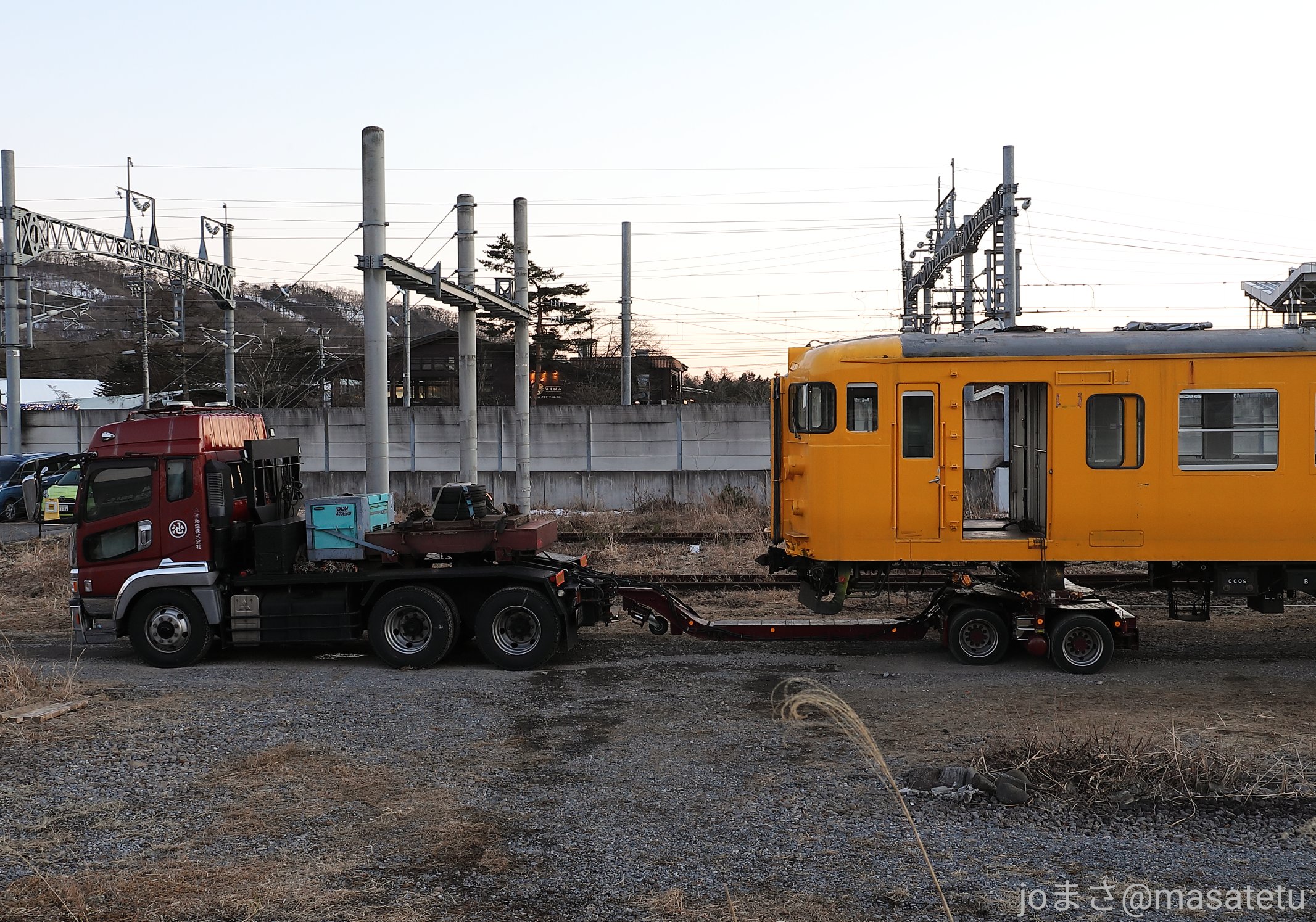 【希少】鉄道グッズ　石打↔︎小山5号車 両毛上越スキー　サボ　行先版 希少】鉄道グッズ 石打↔︎小山5号車 両毛上越スキー サボ 行先版