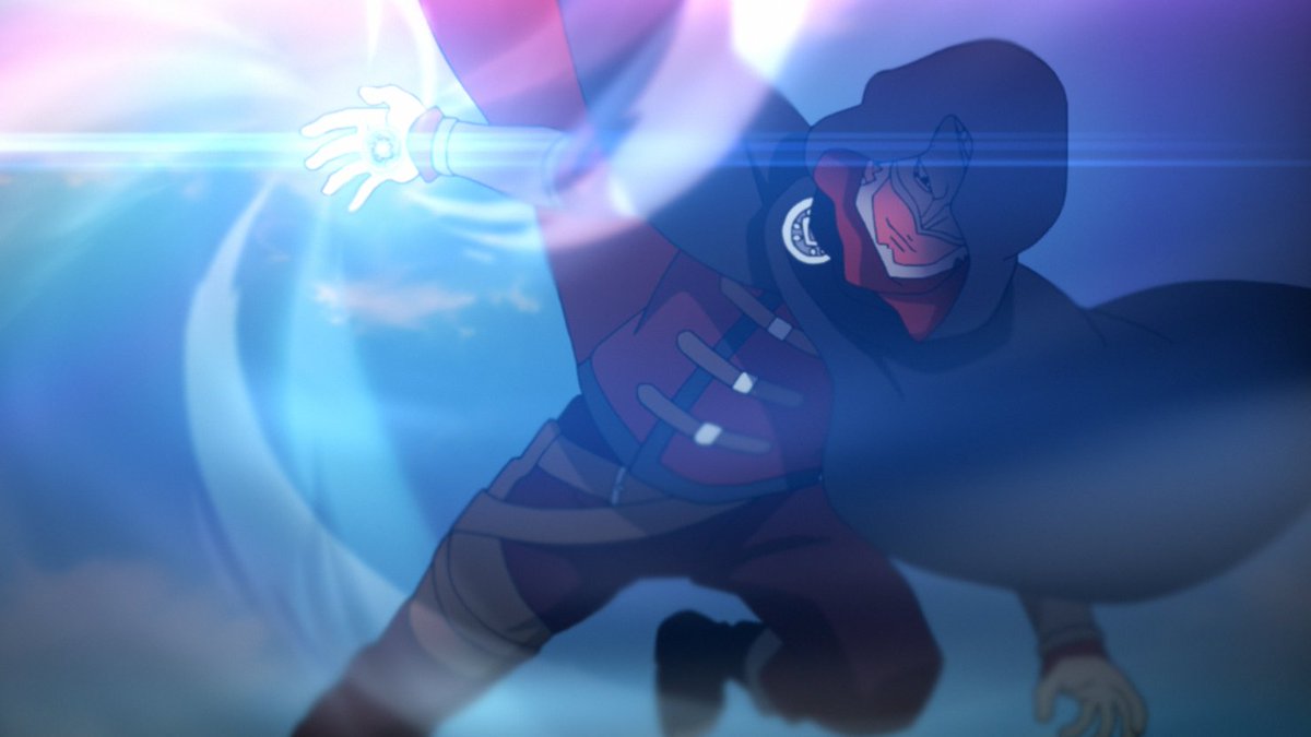 アニメ Boruto ボルト 公式 本日夕方5時30分からは 第187話 楔 カーマ が放送です 何とか青と決着がついたかと思いきや突然姿を現した果心居士 猛攻を受け絶体絶命の中 ボルトの掌の印が そして遂にあの少年に出会う事に 今週もお見逃し