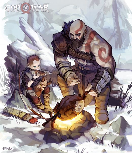 God of War España – God of War Ragnarok в Твиттере: «Kratos y Atreus  recuperan fuerzas para el Ragnarök😏 Autor: Kotnarkot (zerochan) #GodofWar  #GodOfWarRagnarok /Y6gTMEkNig» / Твиттер