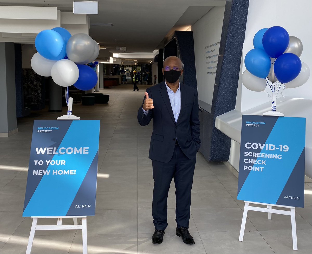mteton's tweet image. Last week we moved into our new premises - we are excited about the future that we are creating. #Altron #ThereWhenItMatters