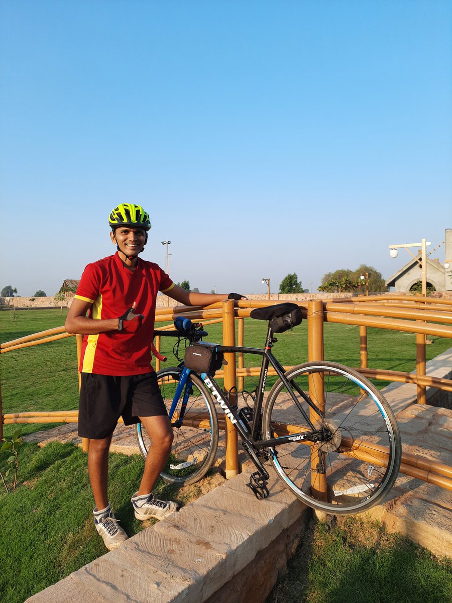 I #explore cycling ride at Kanjari Deer Park & Thol Bird #sanctuary with @simbalian 

@incredibleindia @GujaratTourism
@AmitHPanchal 

#sundayvibes #cycling #DekhoApnaDesh #cyclinglife #greenindiachallenge #groupride 
#naturelover #NaturePhotography 
#healthy #FitIndiaMovement