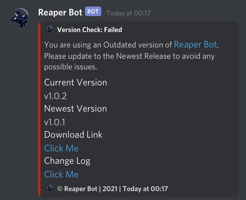 DisVersion's tweet image. For those of you who may be wondering what exactly it is that we do 😀 

We make it easier for you to implement versions, change logs etc.