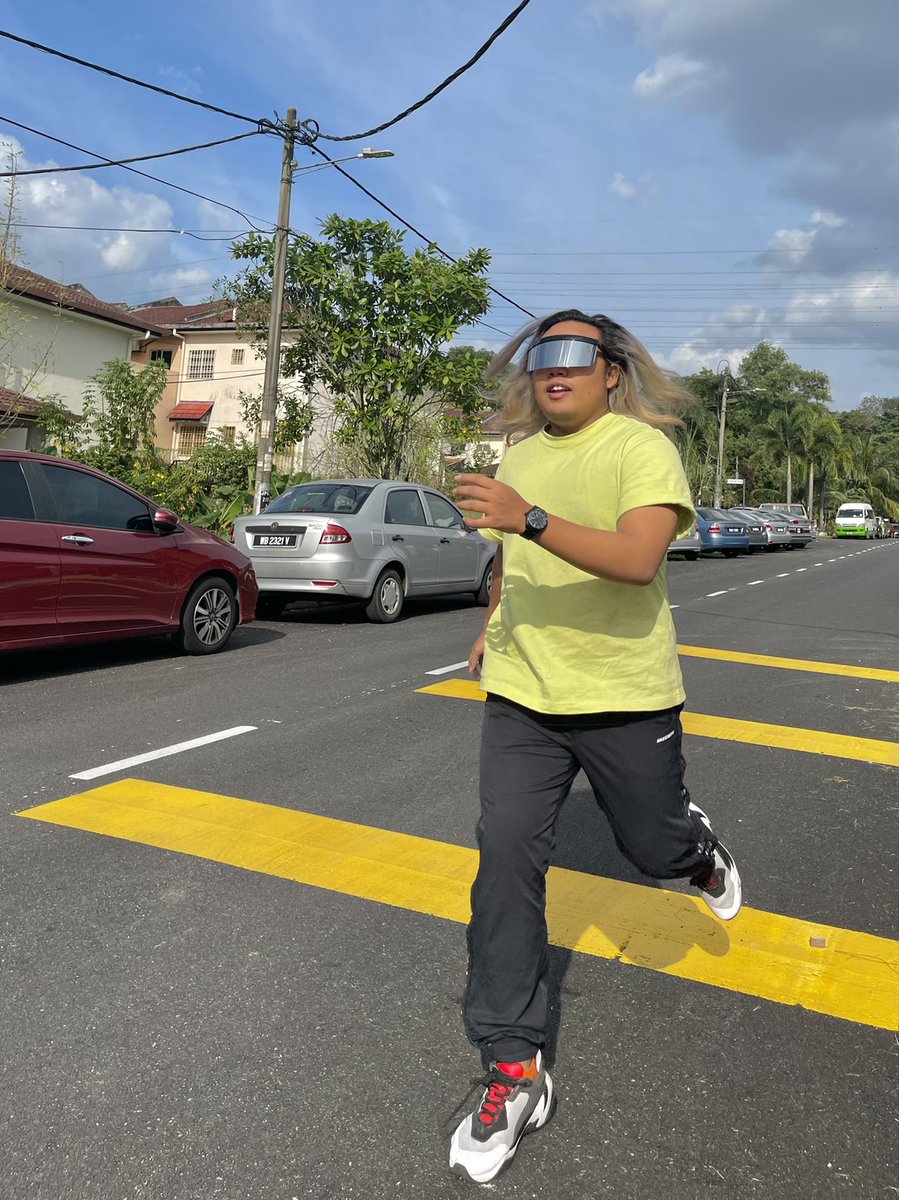 Azfarheri's tweet photo. Jogging kejap je tadi 🤧 https://t.co/oJMuEGzBg2