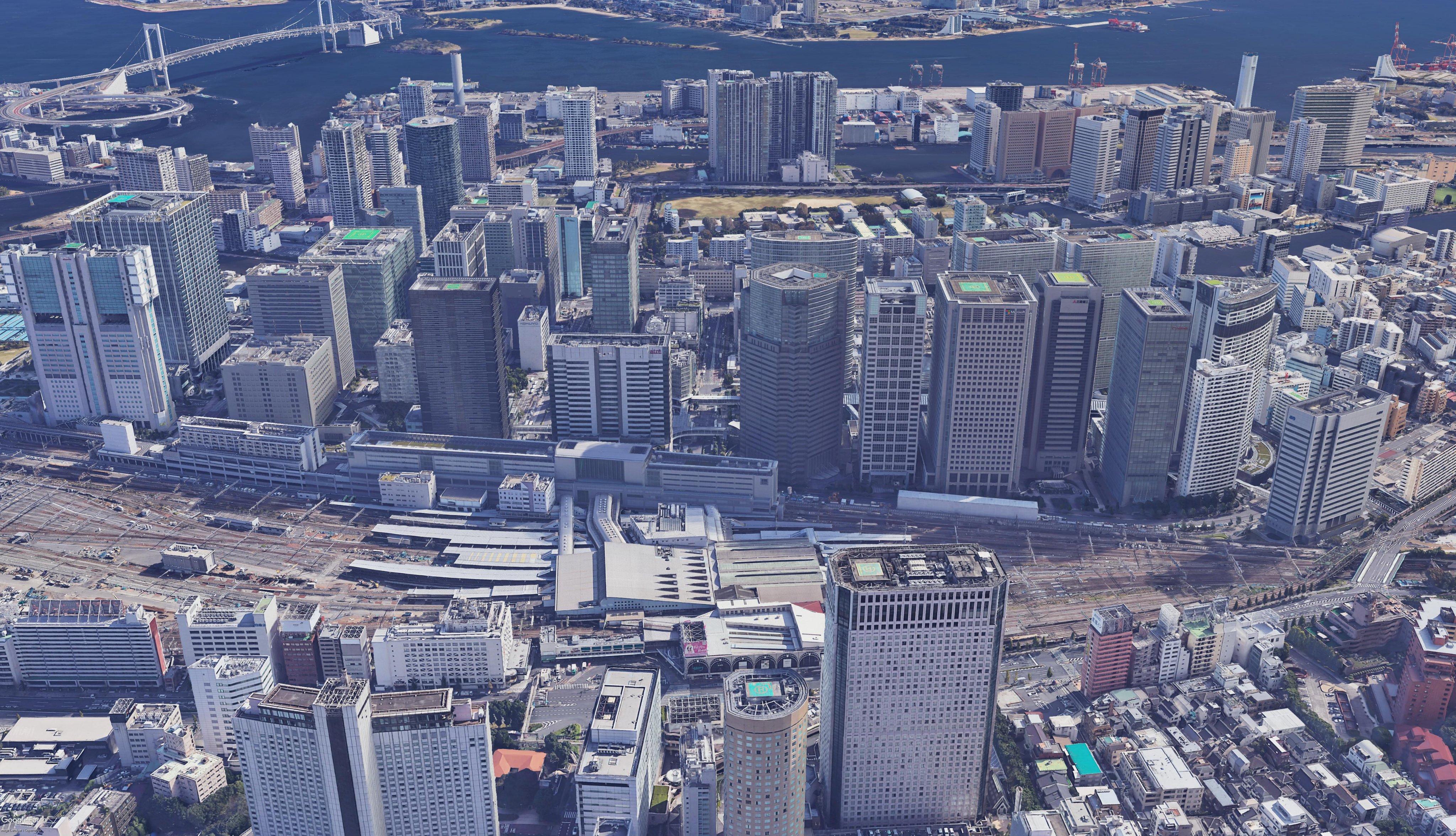 超高層ビル 都市開発研究所の中の人 きりぼうくん のぞみの停車駅 周辺には凄まじい超高層ビル群がある東海道新幹線の始発 駅 東京駅 27年にはリニア中央新幹線との乗り換えターミナルもできる品川駅 新幹線駅北側と南側で都市景観が雲泥の差