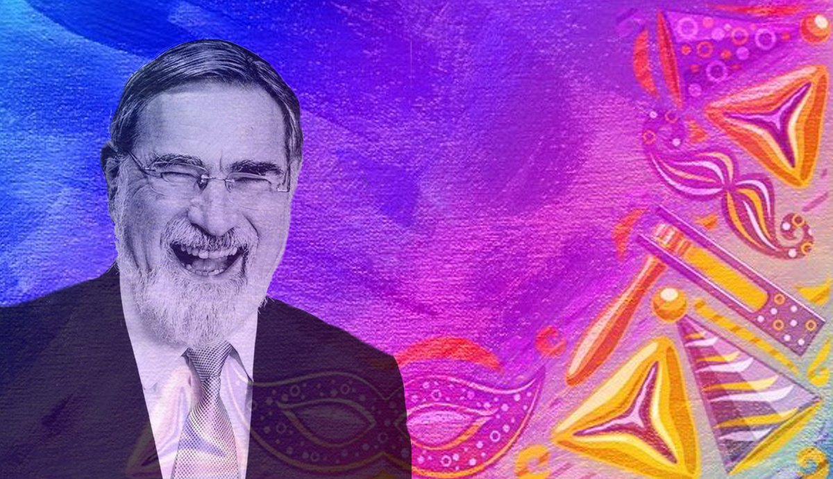 Ahead of #Purim which begins on Thursday evening, here is the next edition from our 'Ceremony &amp; Celebration: Family Edition’ series of educational resources based on the teachings of Rabbi Sacks זצ׳׳ל (of blessed memory). Download here -&gt;  rabbisacks.org/wp-content/upl… #PurimSameach