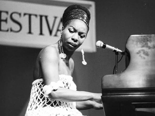 My best song ever by Nina Simone  \"Sinnerman\" where you gonna run to. Happy birthday Legend 