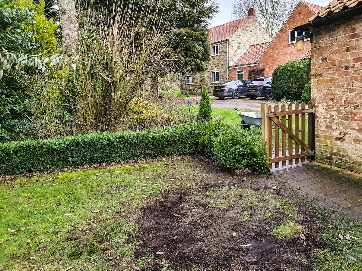 APPLE COTTAGE AND PEAR LOFT

We've added a gate and hedging to create an enclosed shared space in the area where last year we removed two trees.

We are starting to make a space that is perfect for sitting out at any time.

#smallcottages #cottagesforcouples #dogfriendly