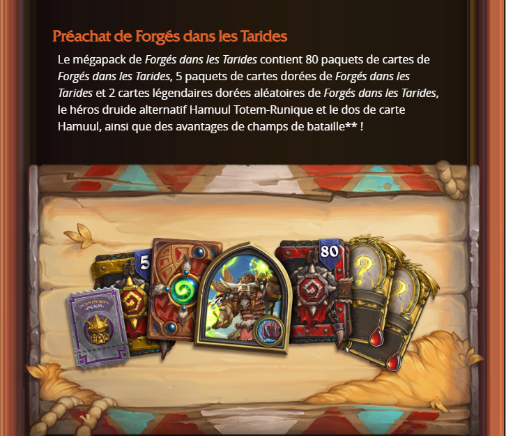 pojaweiss's tweet photo. Oui toi grand fou, 
Commente et RT si tu veux que j'achète ce pack des tarides et que je fasse mon opening en live sur 👉

https://t.co/ACTyWesTOB

@PlayHearthstone @hearthstone_fr @Hearthpwn 
#hs #tarides #Blizzard  #blizzard2021 #Blizzconline2021 https://t.co/cexSCJFPis