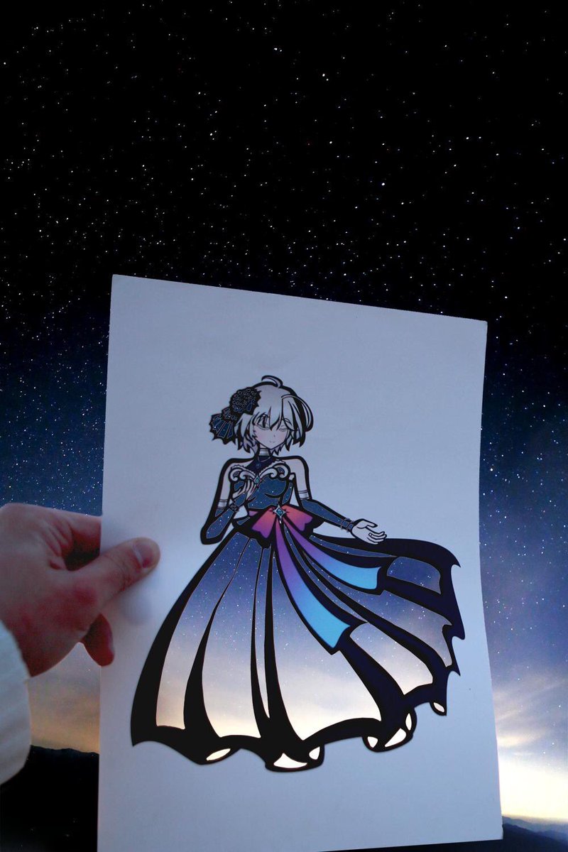 アナスタシア(シンデレラガールズ) 「#これを見た人は無言で星をあげる 」|古鉄@ニコ超両日行きますのイラスト