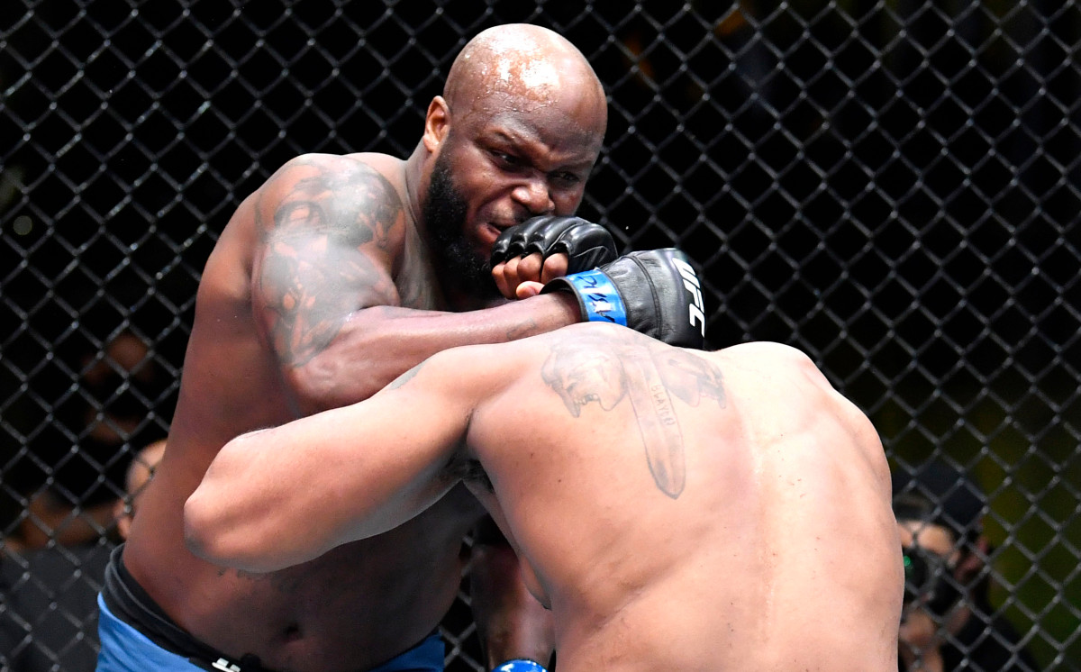 UFC Vegas 19 Derrick Lewis upsets Curtis Blaydes with second round KO