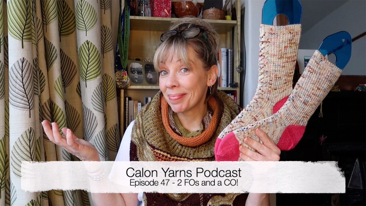 calonyarns's tweet photo. Happy Sunday!! New podcast episode is now up on YouTube 😁
Two finished objects, a new cast on and some projects plans....
Grab a cuppa and I’ll see you there!

https://t.co/H3RKGFFCPn https://t.co/vCHjUV9sh9