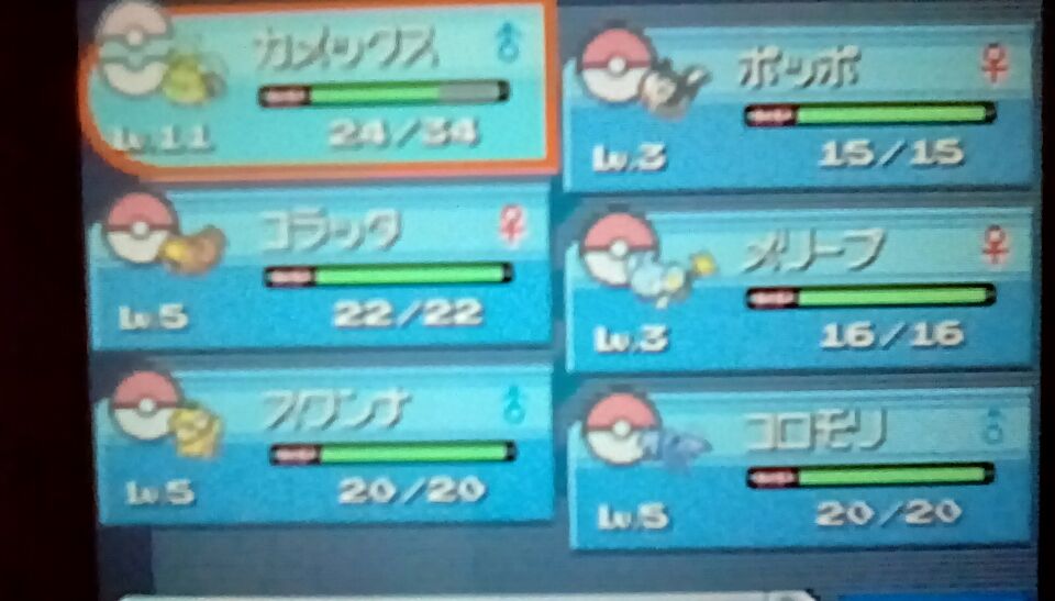 ポケットモンスタープラチナ プレイ日記 Min T ミント