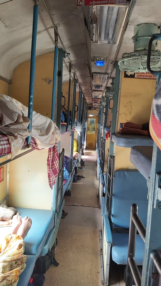 ankits1009's tweet photo. Today i Feel like traveling in a coach full of shitt with fungas roof &amp; dirty AC vents. Paid for 2nd AC but the condition is even worst then sleeper class couches. Disappointed with In. Rly. Train no.02822,A2 PNR-4209774995 hope for some postive action.@RailMinIndia @RailwaySeva https://t.co/cJebfZ76SU